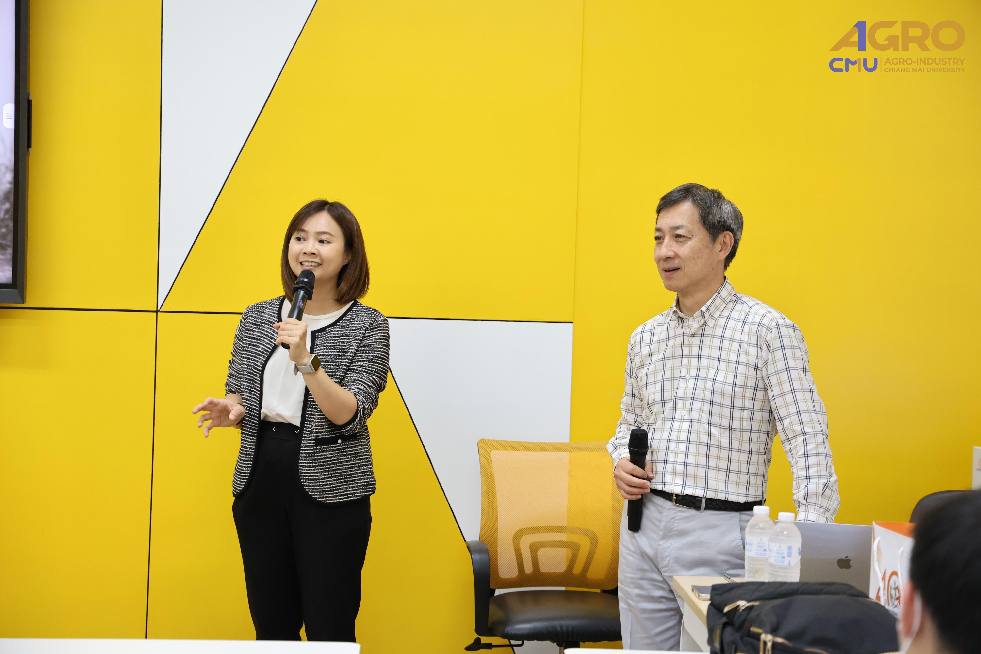 คณะอุตสาหกรรมเกษตร มช. ต้อนรับผู้บริหารจาก Yoshinoya Holding Co.,Ltd ประเทศญี่ปุ่น