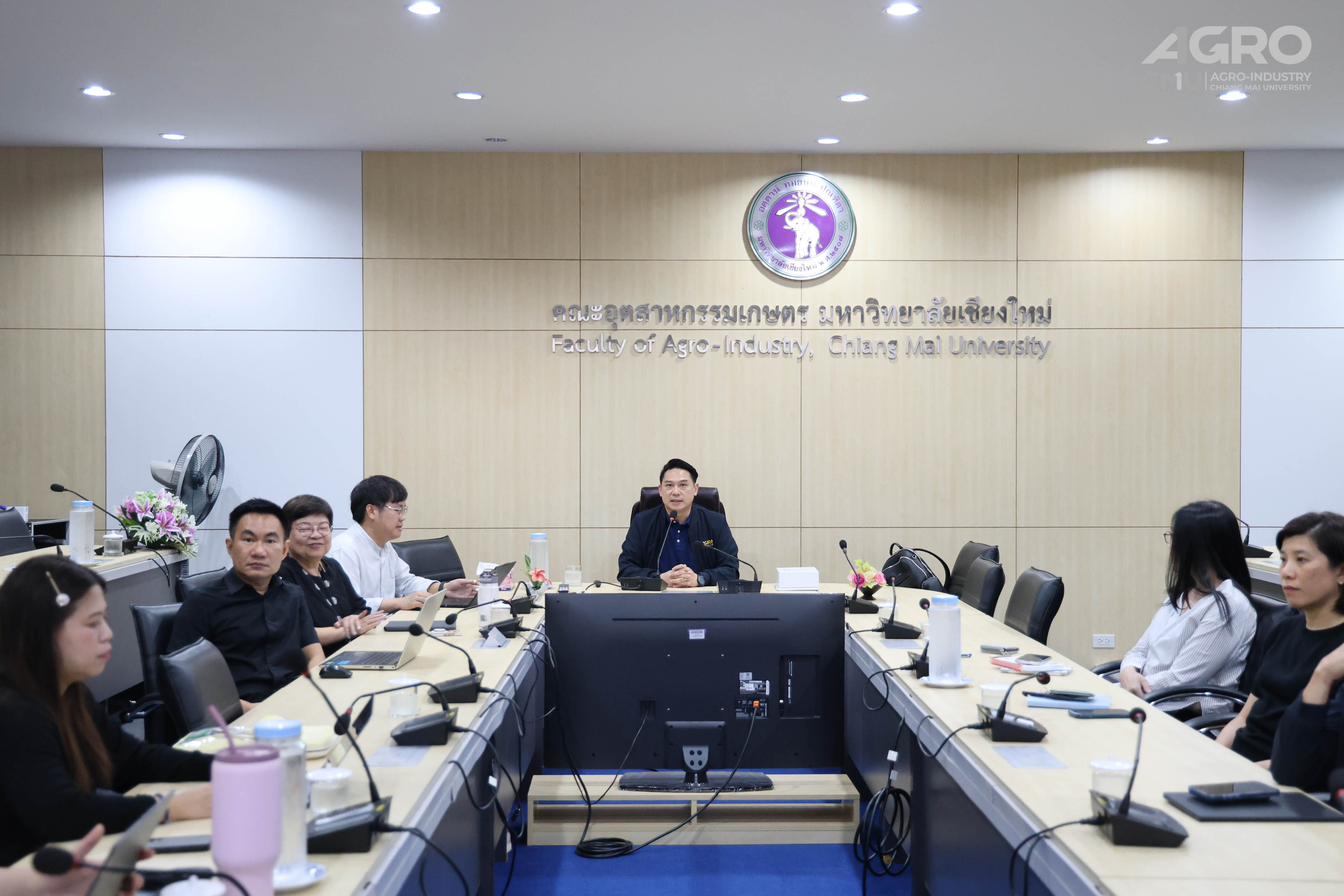 กิจกรรมผู้บริหารพบปะบุคลากรสาขาวิชาเทคโนโลยีการบรรจุ